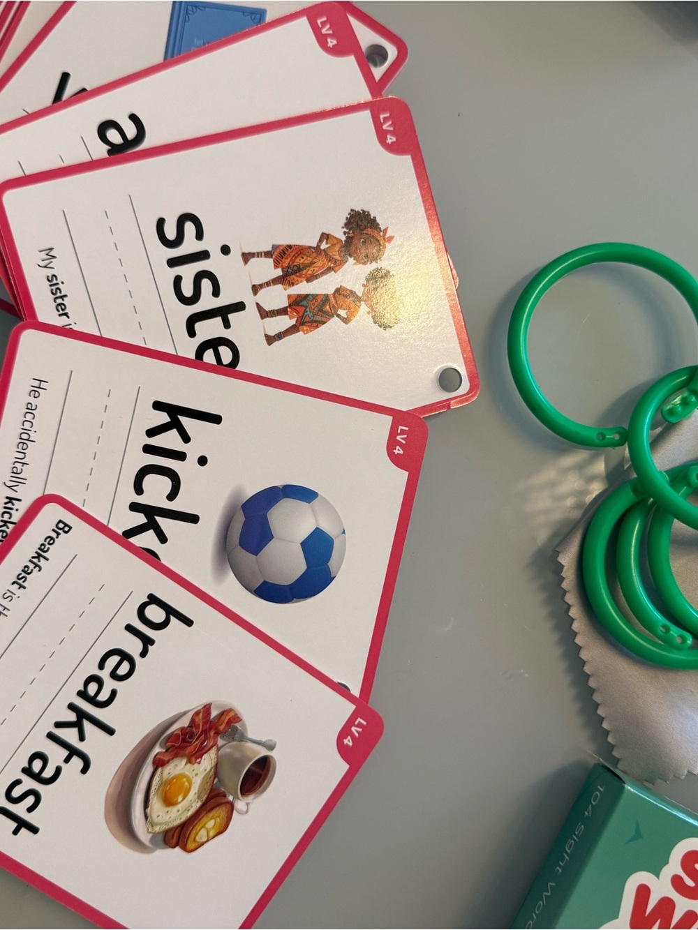 Sight Words & Writing Flashcards - Multi Color - Picture 5 of 5